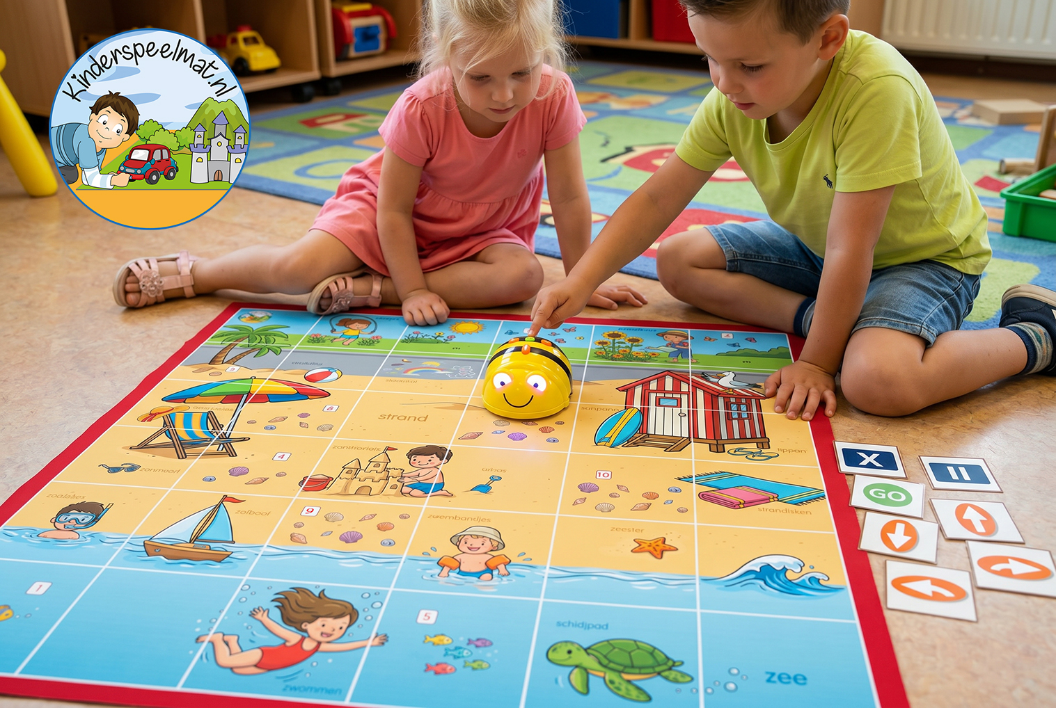 Bee-Botmatzomerkinderspeelmat2